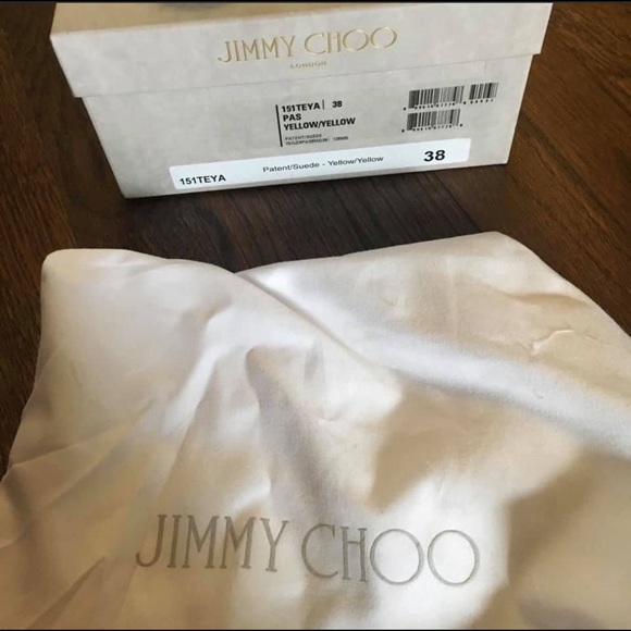 Beautiful yellow (summer ready) Jimmy Choo shoes! - Picture 2 of 5